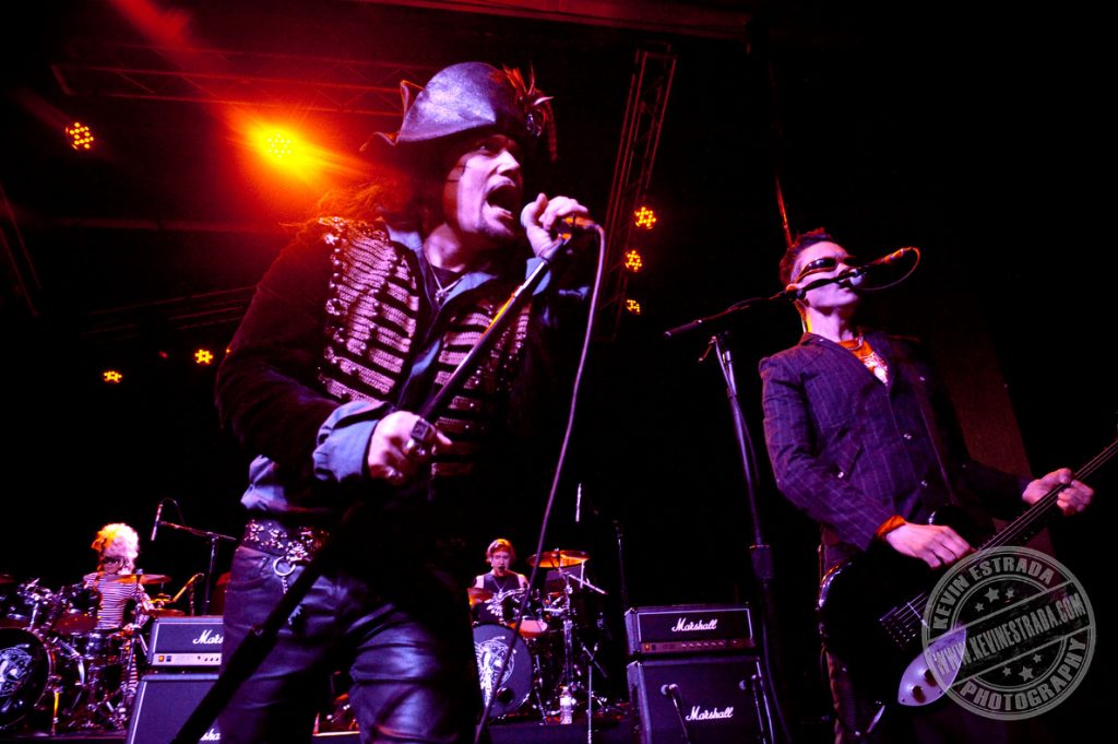 Adam Ant at the Observatory in Santa Ana, CA - photo credit: Kevin Estrada