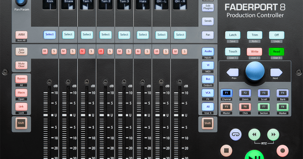 Music Gear Review: PreSonus FaderPort 8 – Music Connection Magazine