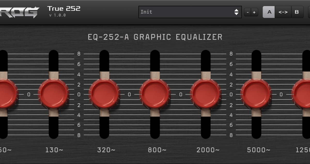 New Toys: Kazrog True 252 Plug-in Graphic EQ - Music Connection 