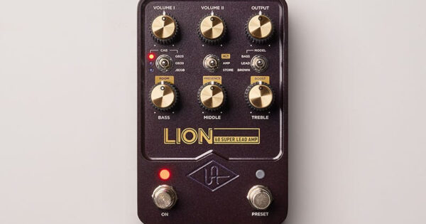 UA Introduces UAFX Lion '68 Super Lead Amp Emulator Pedal – Music 